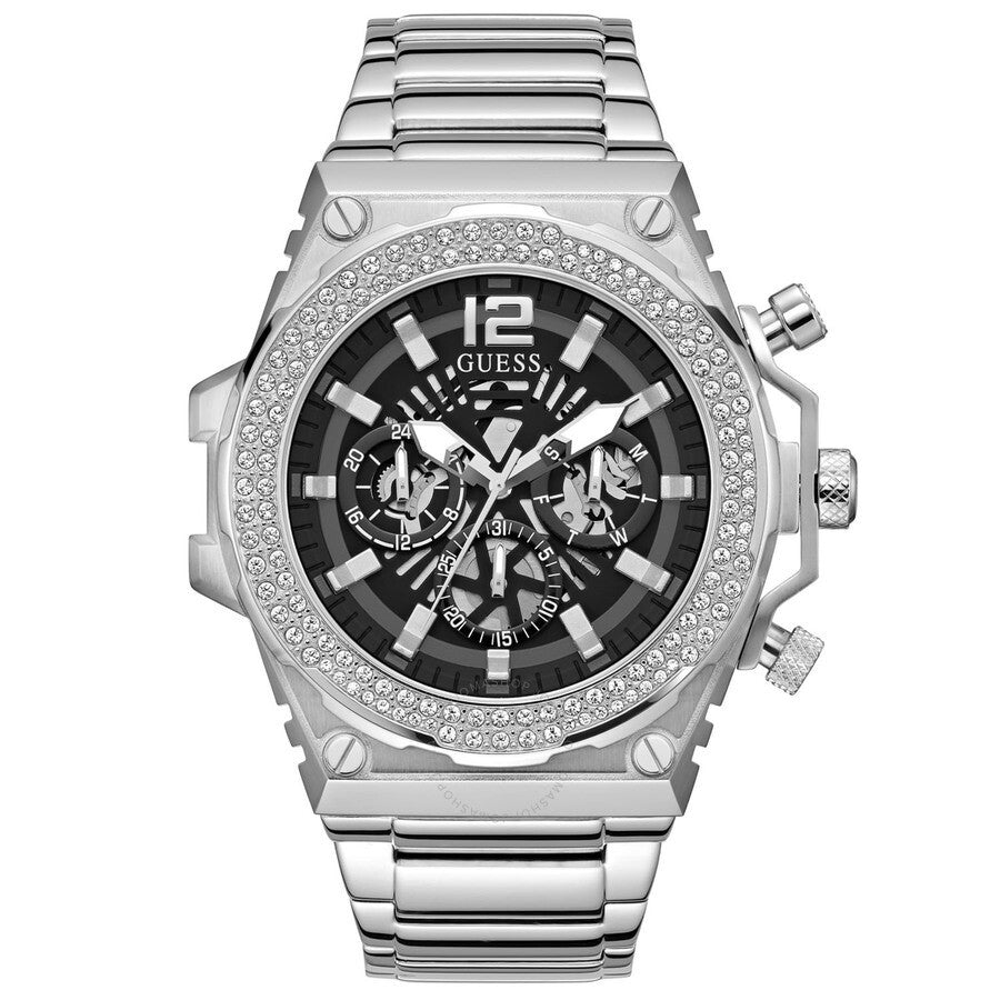 Guess Classic Black Dial Men's Watch GW0632G1 - Dawson Watches