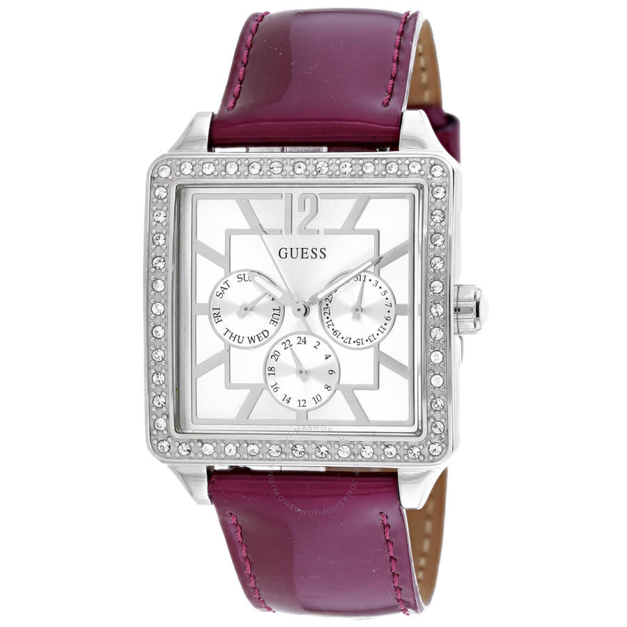 Guess Classic Quartz Silver Dial Ladies Watch W14046L1 - Dawson Watches