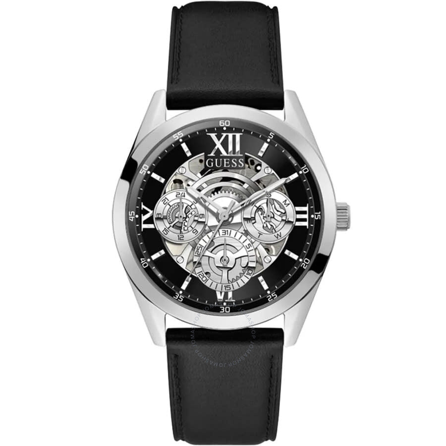 Guess Classic Silver-tone Dial Men's Watch GW0389G1 - Dawson Watches