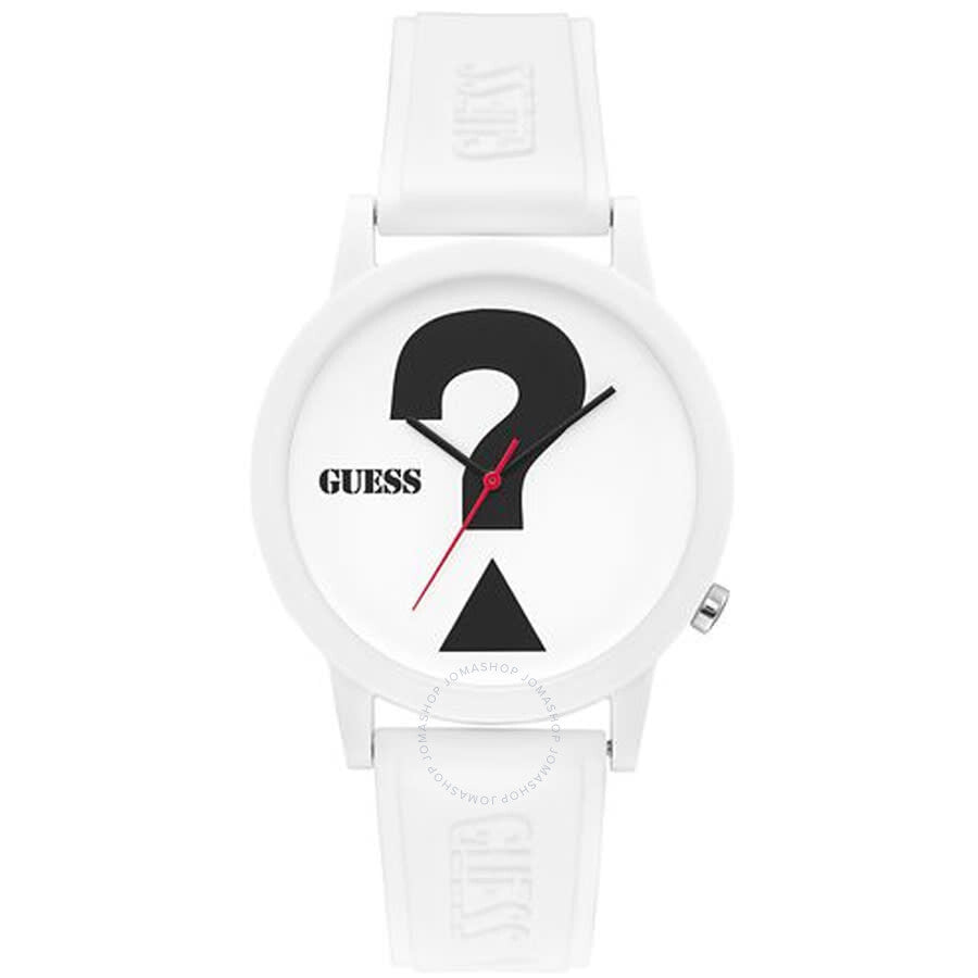 Guess Classic White Dial Ladies Watch V1041M1 - Dawson Watches