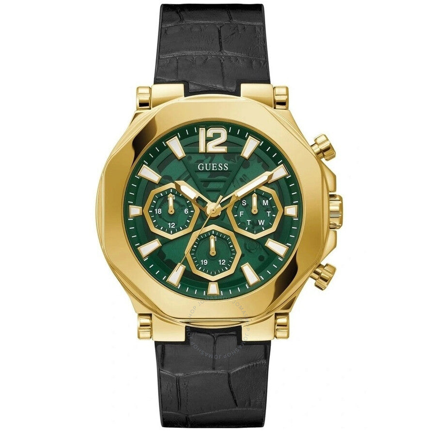 Guess Edge Quartz Green Dial Men's Watch GW0492G3 - Dawson Watches