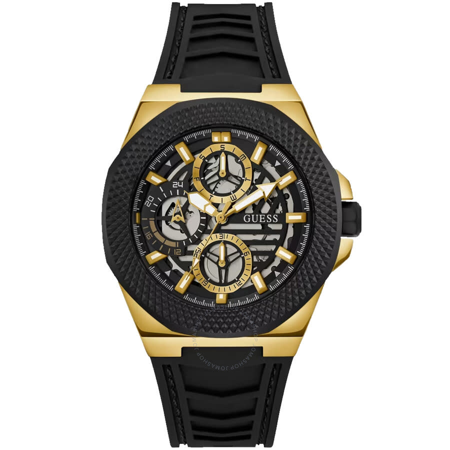 Guess Front-Runner Quartz Black Dial Men's Watch GW0577G2 - Dawson Watches