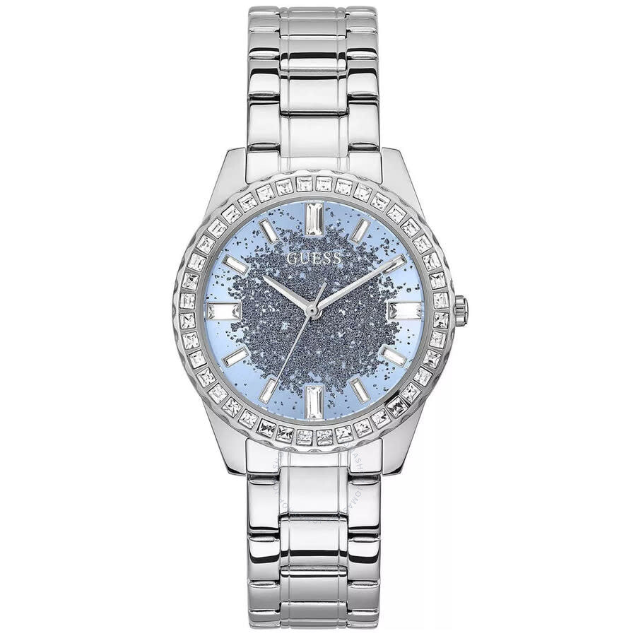 Guess Glitter Burst Quartz Blue Dial Ladies Watch GW0405L1 - Dawson Watches