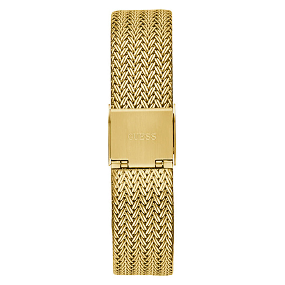 Guess Soiree Gold Tone Mesh Strap Women's Watch GW0402L2