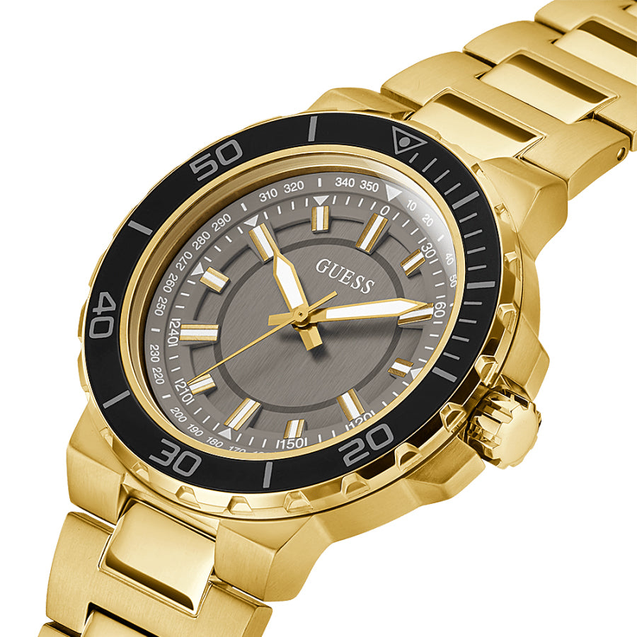 Guess Track Gold Tone Men's Watch GW0426G2