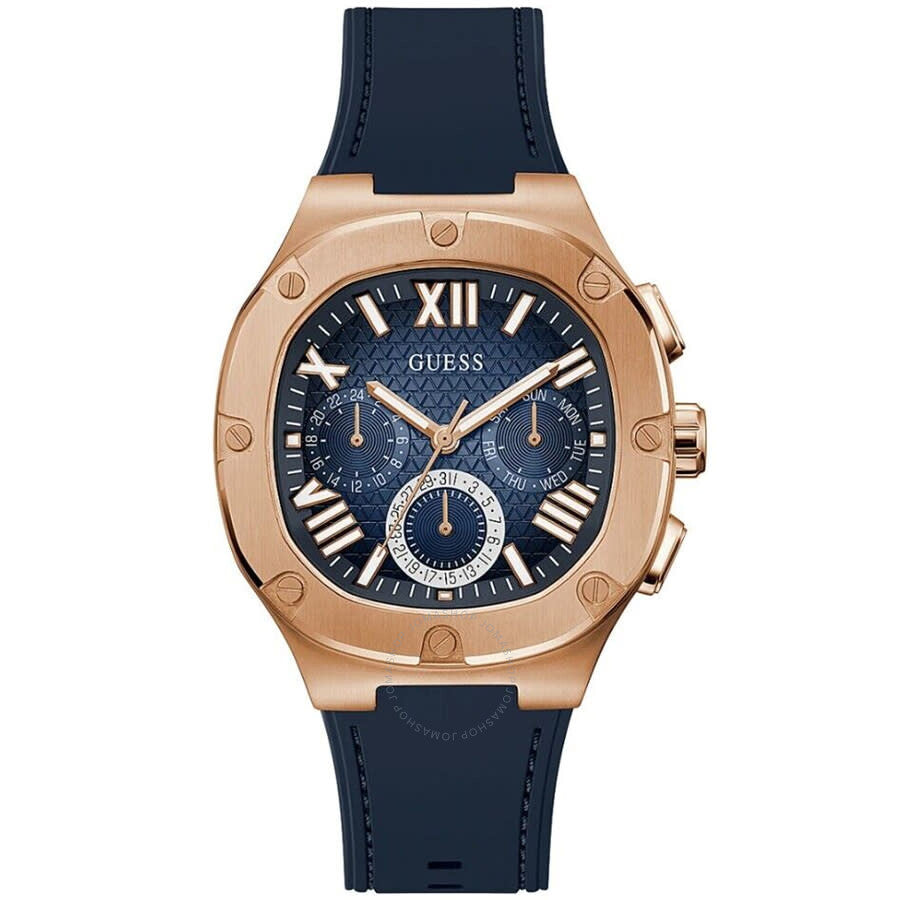 Guess Headline Quartz Blue Dial Men's Watch GW0571G2 - Dawson Watches