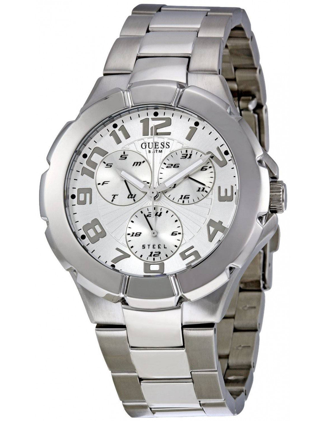 Guess Multi-Function Silver Dial Men's Watch I90199G1