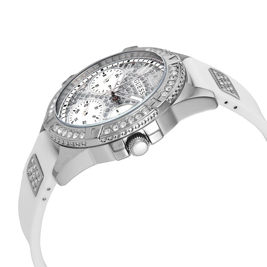 Guess Lady Frontier Quartz Crystal Silver Dial Ladies Watch W1160L4 - BigDaddy Watches #2