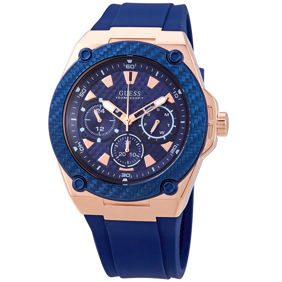 Guess Legacy Blue Dial Men's Watch W1049G2 - BigDaddy Watches