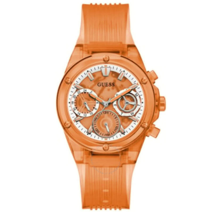 Guess Orange Multi-Function Orange Dial Ladies Watch GW0438L5 - Dawson Watches