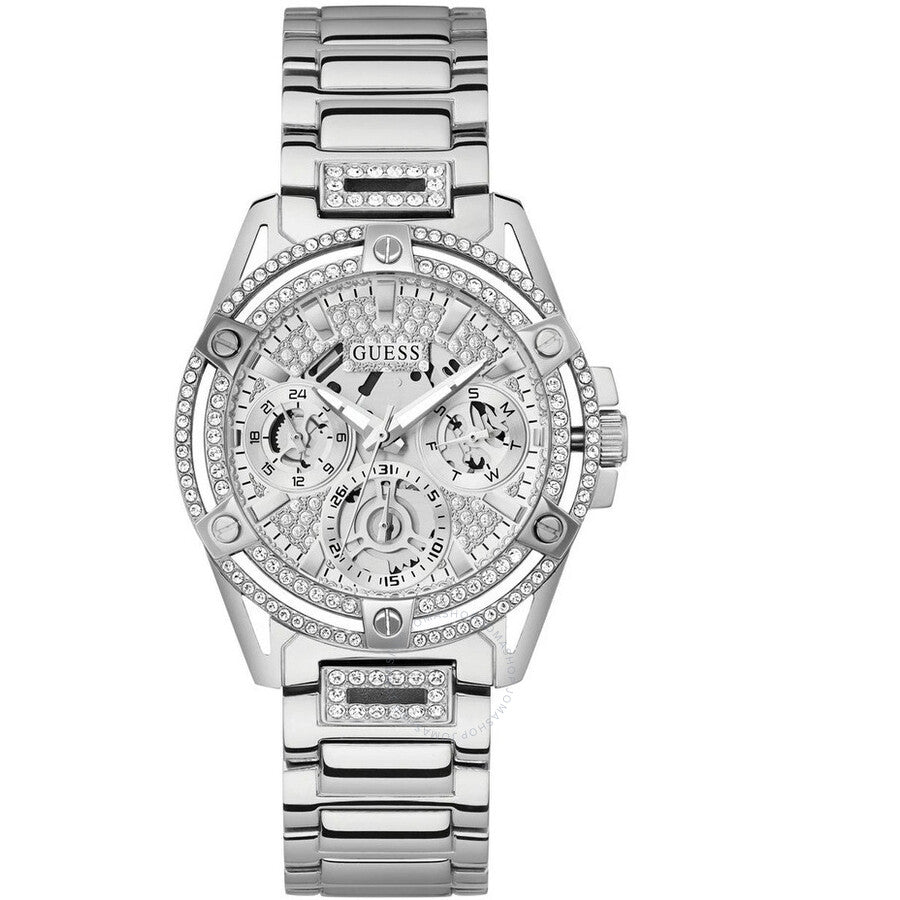 Guess Queen Quartz Silver Dial Ladies Watch GW0464L1 - Dawson Watches