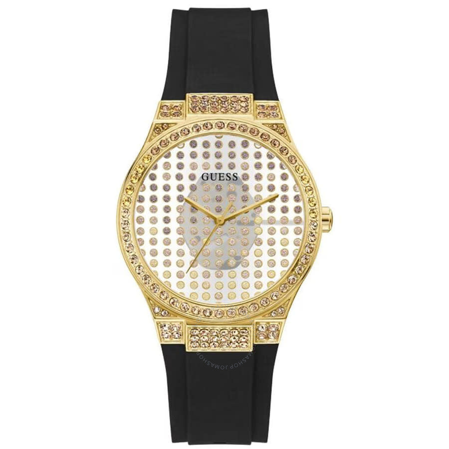 Guess Radiance Quartz Grey Dial Ladies Watch GW0482L1 - Dawson Watches