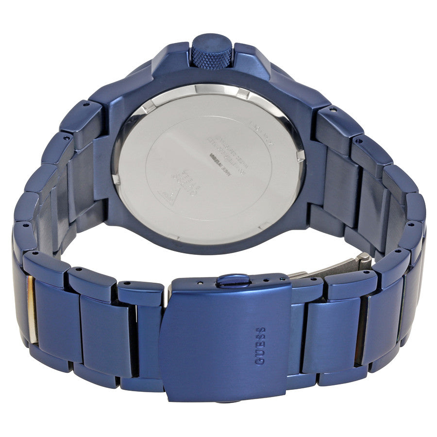 Guess Rigor Multi-Function Blue Dial Men's Watch W0218G4