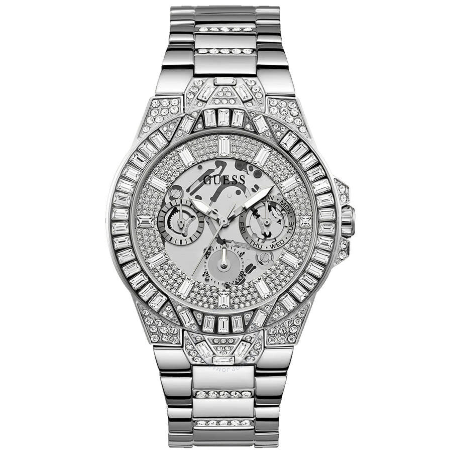 Guess Trend Silver Tone Multi-Function Silver-tone Dial Men's Watch GW0516G1 - Dawson Watches
