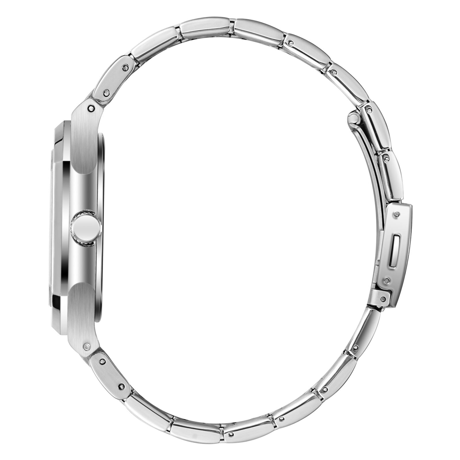 Lee Cooper Maxime Square Case Black Dial Silver Watch - LC08269.360