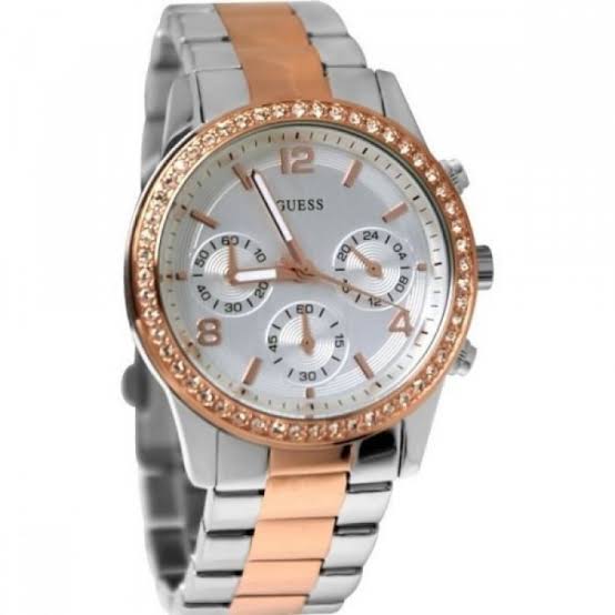 Guess Mini Spectrum Diamond Two-Tone Ladies Watch W0122L1