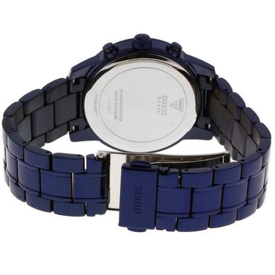 Guess Mini Sunrise Multi-Function Blue Dial Ladies Watch W0448L5