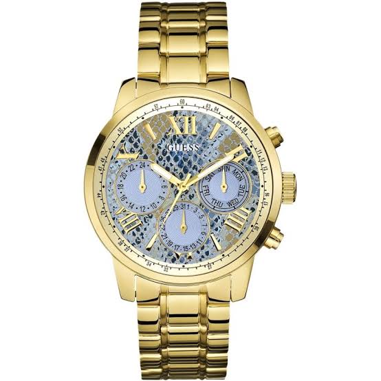 Guess Sunrise Multi-Function Gold-Tone Ladies Watch W0330L13