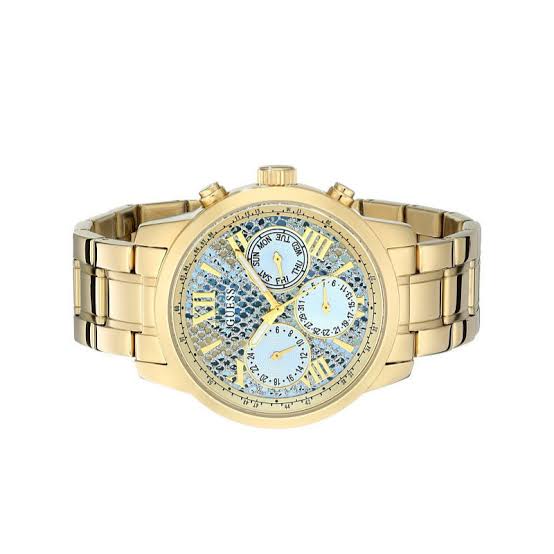 Guess Sunrise Multi-Function Gold-Tone Ladies Watch W0330L13