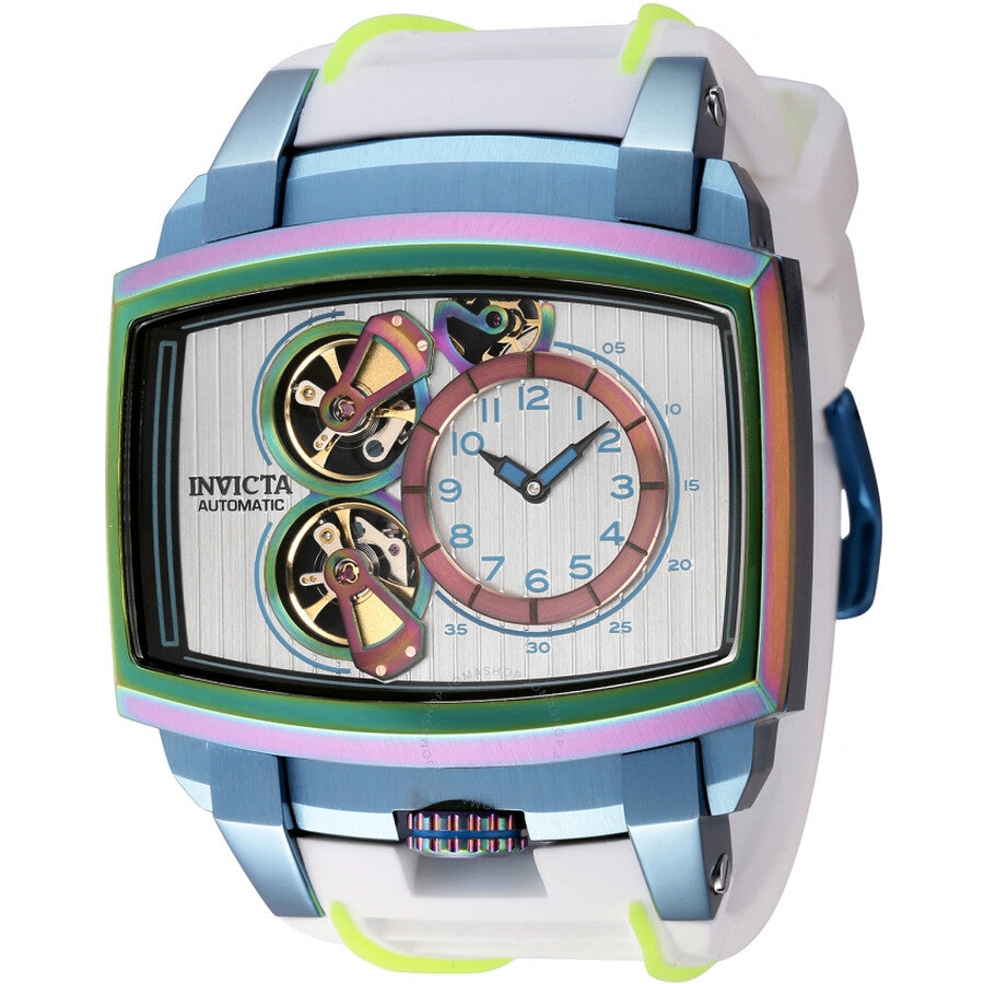 Invicta Akula Automatic Silver Dial Tonneau Men's Watch 41701 - Dawson Watches
