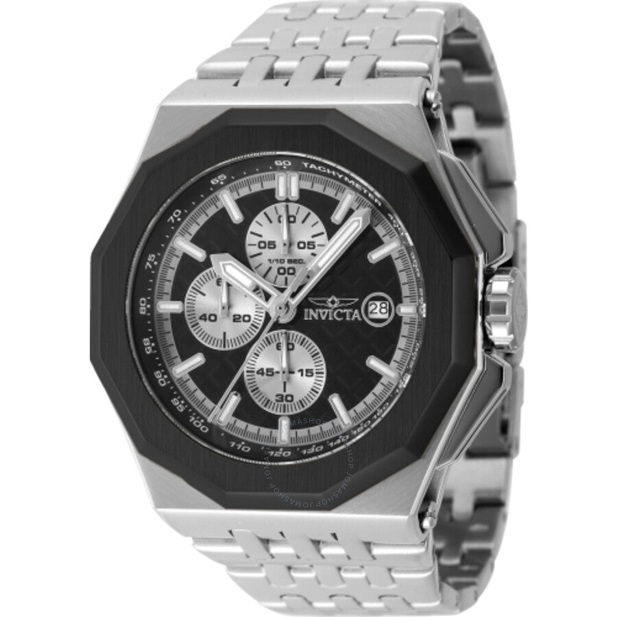 Invicta Akula Chronograph Quartz Black Dial Men's Watch 47390 - Dawson Watches