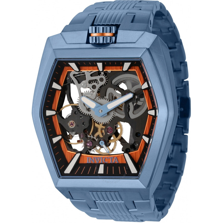 Invicta Akula Hand Wind Black Dial Men's Watch 44016 - Dawson Watches