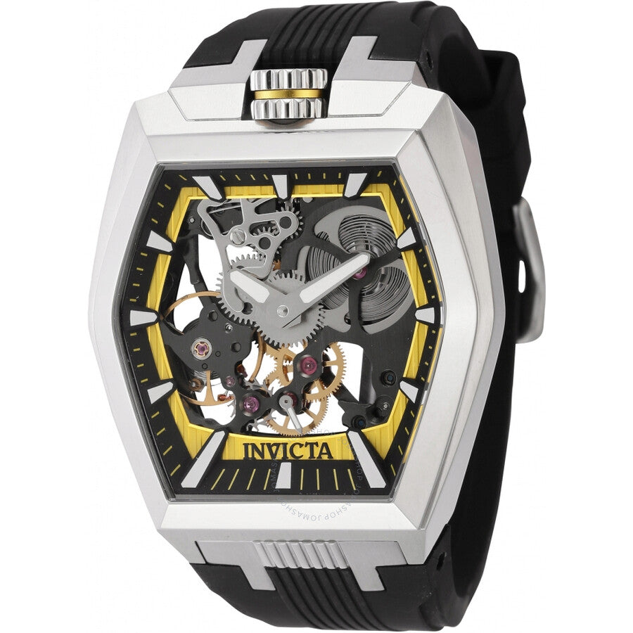Invicta Akula Hand Wind Black Dial Men's Watch 44017 - Dawson Watches