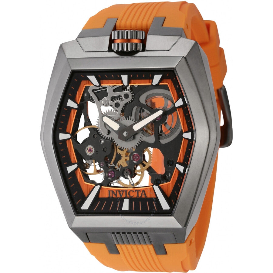 Invicta Akula Hand Wind Black Dial Men's Watch 44020 - Dawson Watches