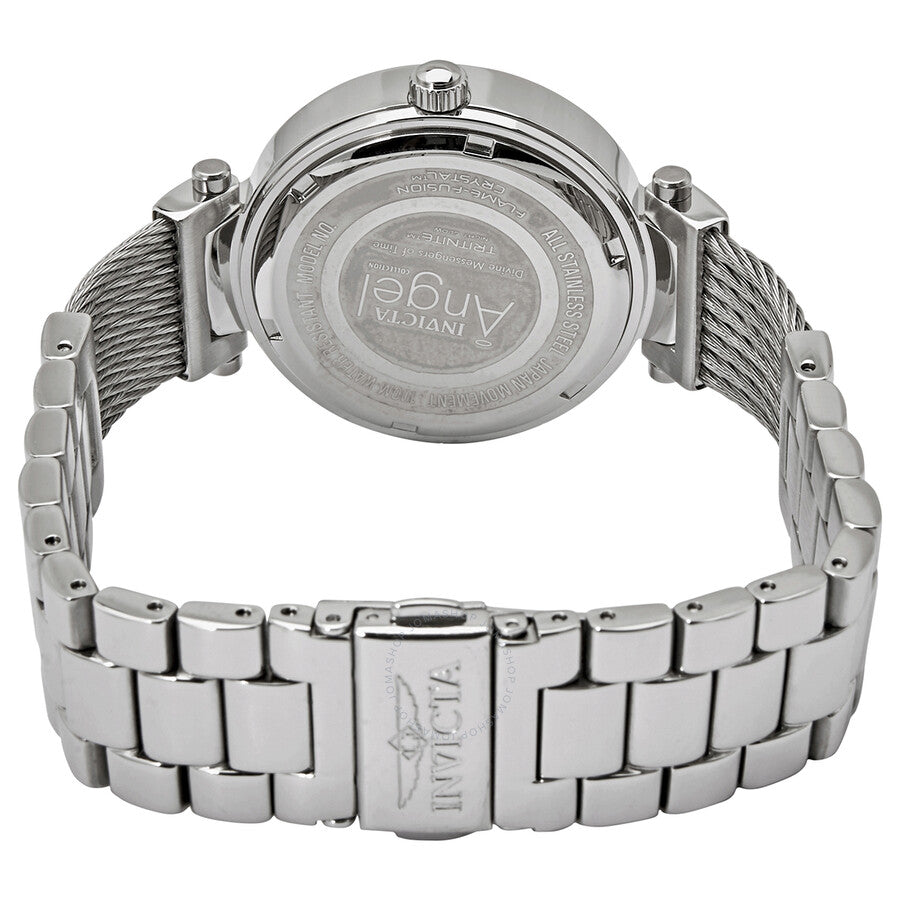 Invicta Angel Quartz Crystal Silver Dial Ladies Watch 28915 - Dawson Watches #3