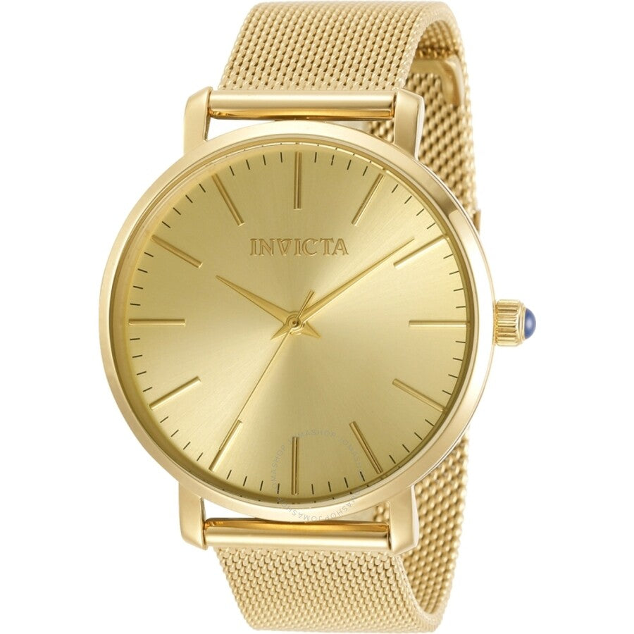 Invicta Angel Quartz Gold Dial Ladies Watch 31071 - Dawson Watches