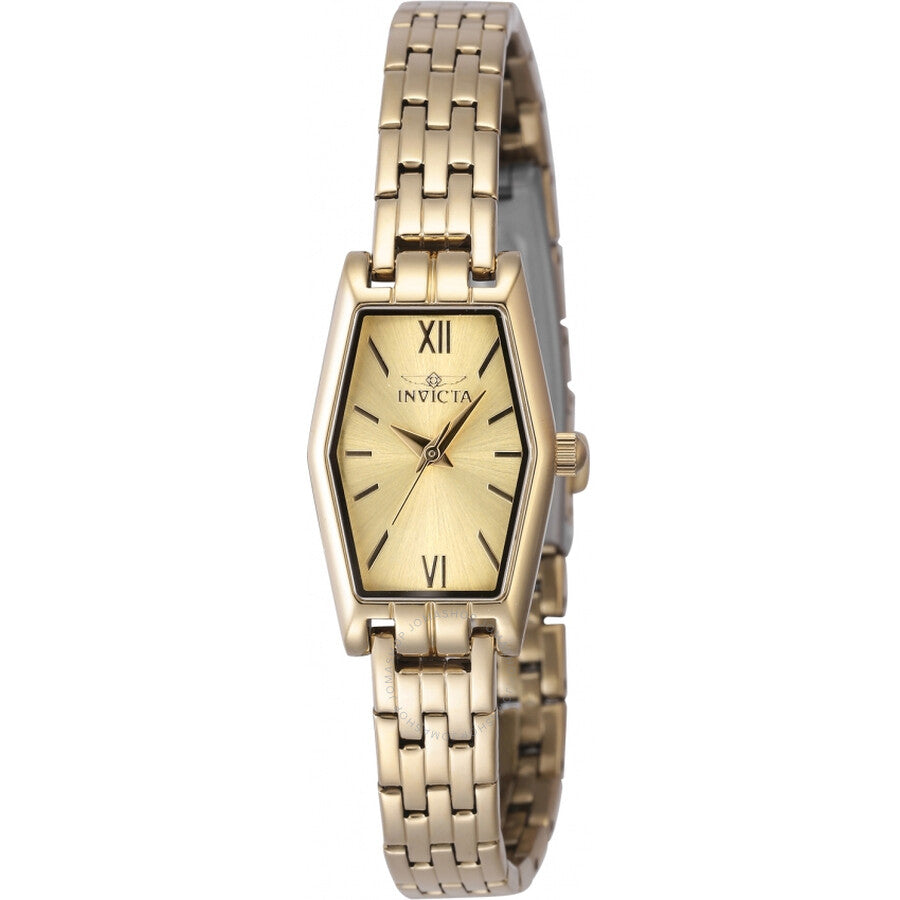Invicta Angel Quartz Gold Dial Ladies Watch 48123 - Dawson Watches