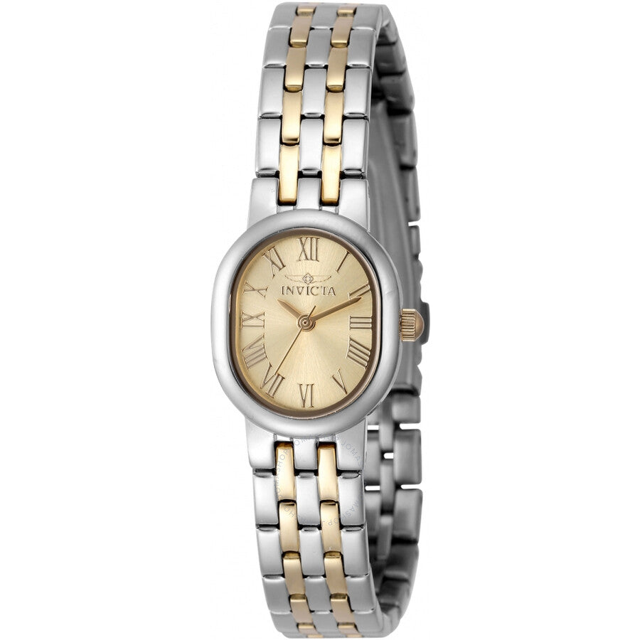 Invicta Angel Quartz Gold Dial Ladies Watch 48140 - Dawson Watches
