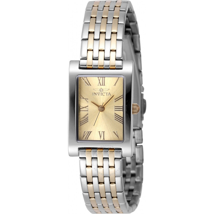 Invicta Angel Quartz Gold Dial Ladies Watch 48144 - Dawson Watches