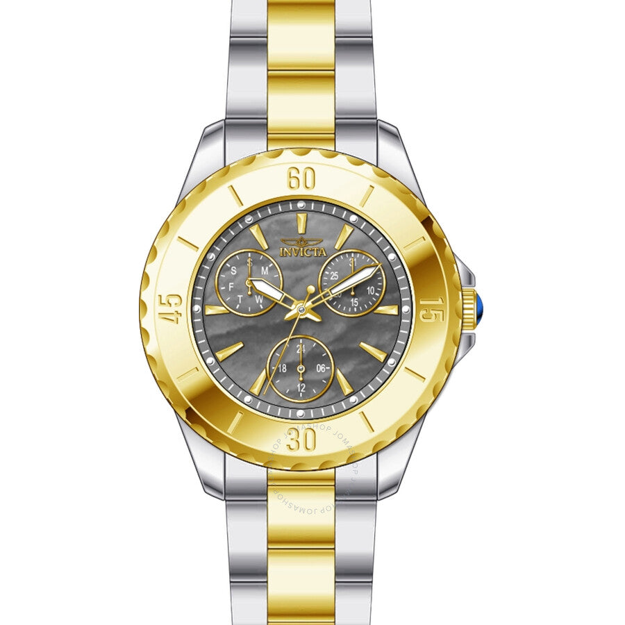 Invicta Angel Quartz Gunmetal Dial Ladies Watch 29112 - The Watches Men & Co #2