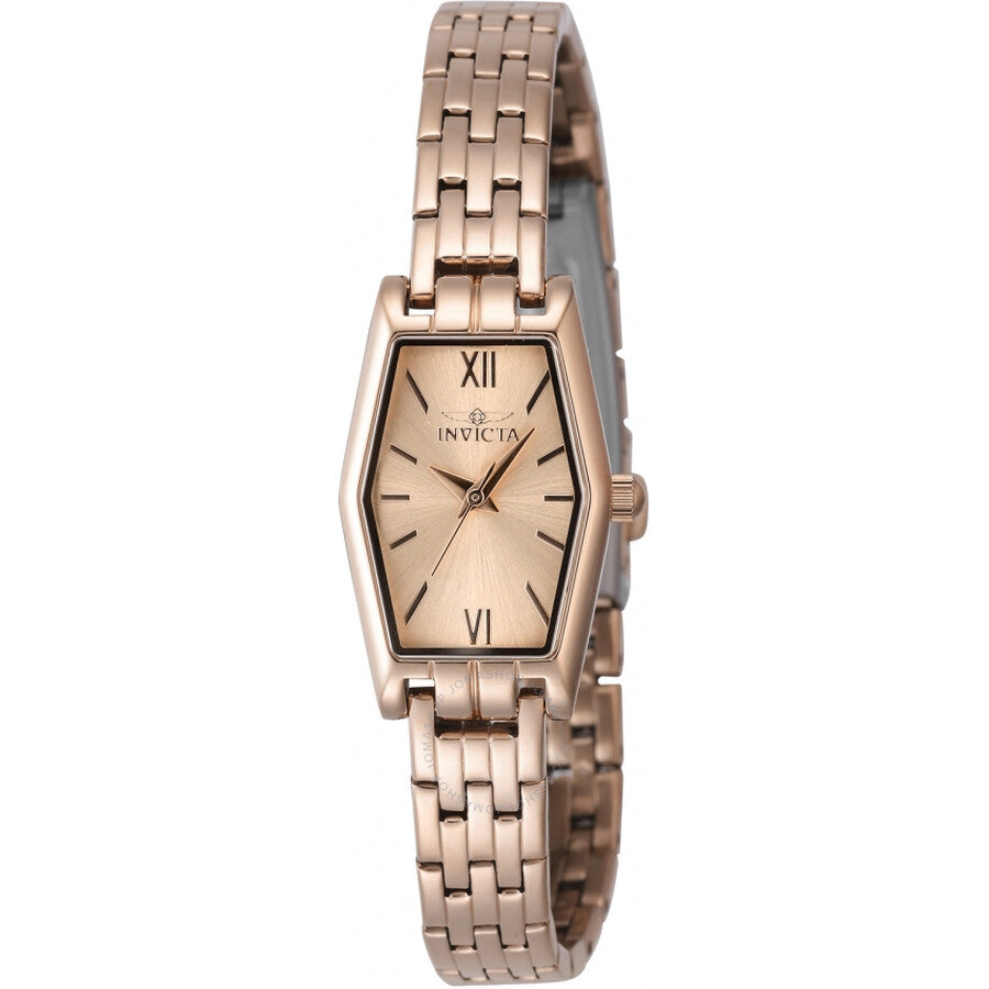 Invicta Angel Quartz Rose Gold Dial Ladies Watch 48129 - Dawson Watches