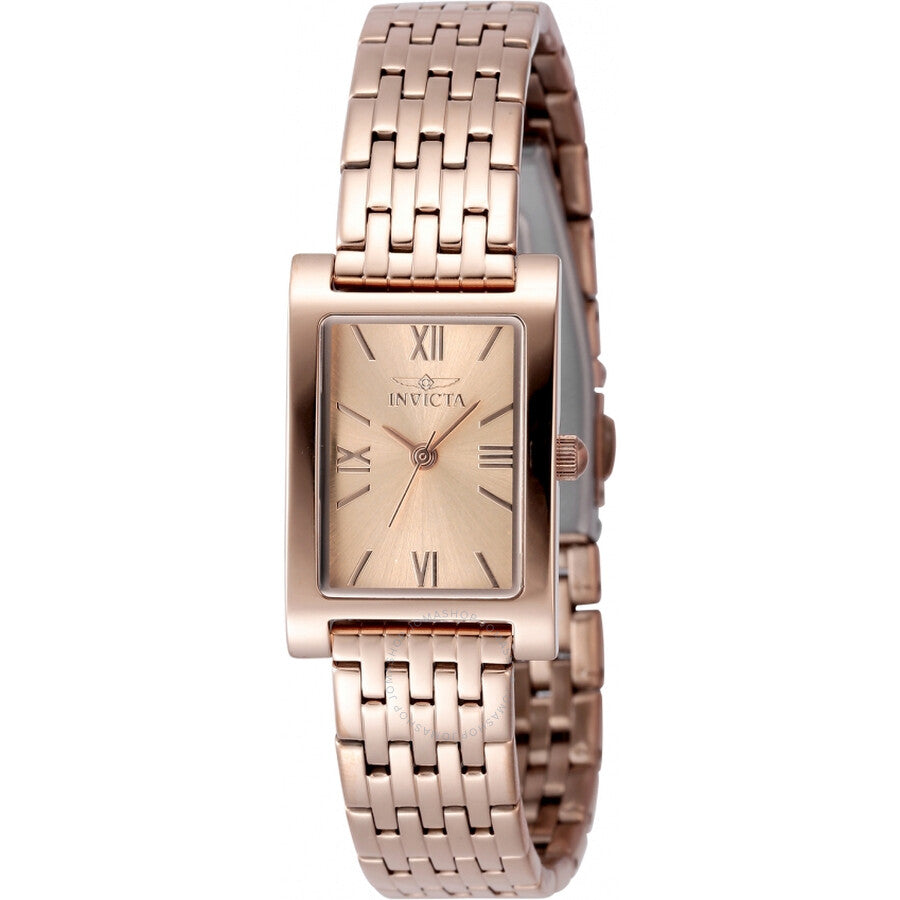 Invicta Angel Quartz Rose Gold Dial Ladies Watch 48149 - Dawson Watches
