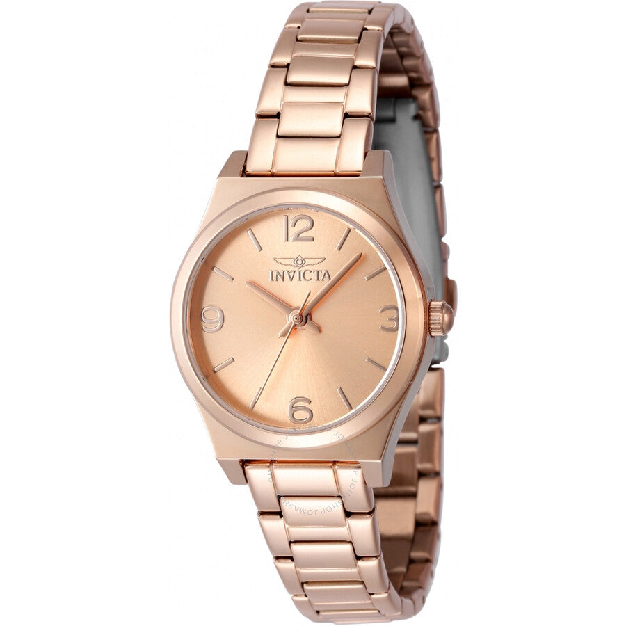 Invicta Angel Quartz Rose Gold Dial Ladies Watch 48248 - Dawson Watches