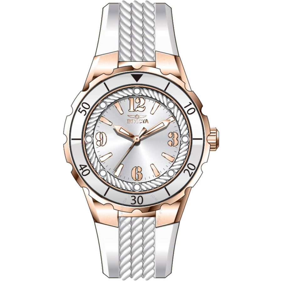 Invicta Angel Quartz Silver Dial Unisex Watch 40311 - Dawson Watches #2