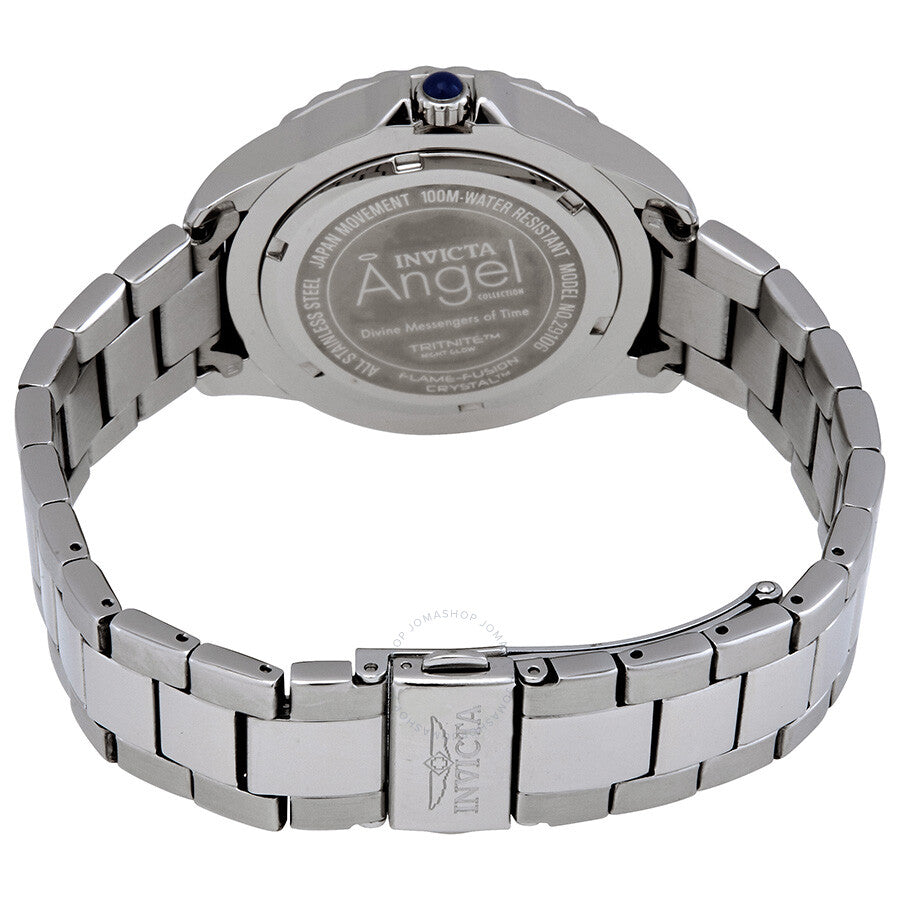 Invicta Angel Quartz White Mother of Pearl Dial Ladies Watch 29106 - The Watches Men & Co #3