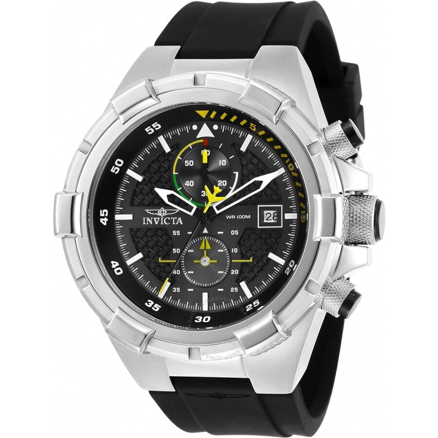 Invicta Aviator Chronograph Black Dial Men's Watch 28102 - Dawson Watches