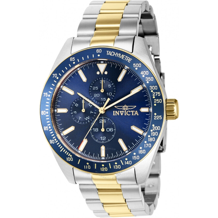 Invicta Aviator Quartz Blue Dial Men's Watch 39076 - Dawson Watches