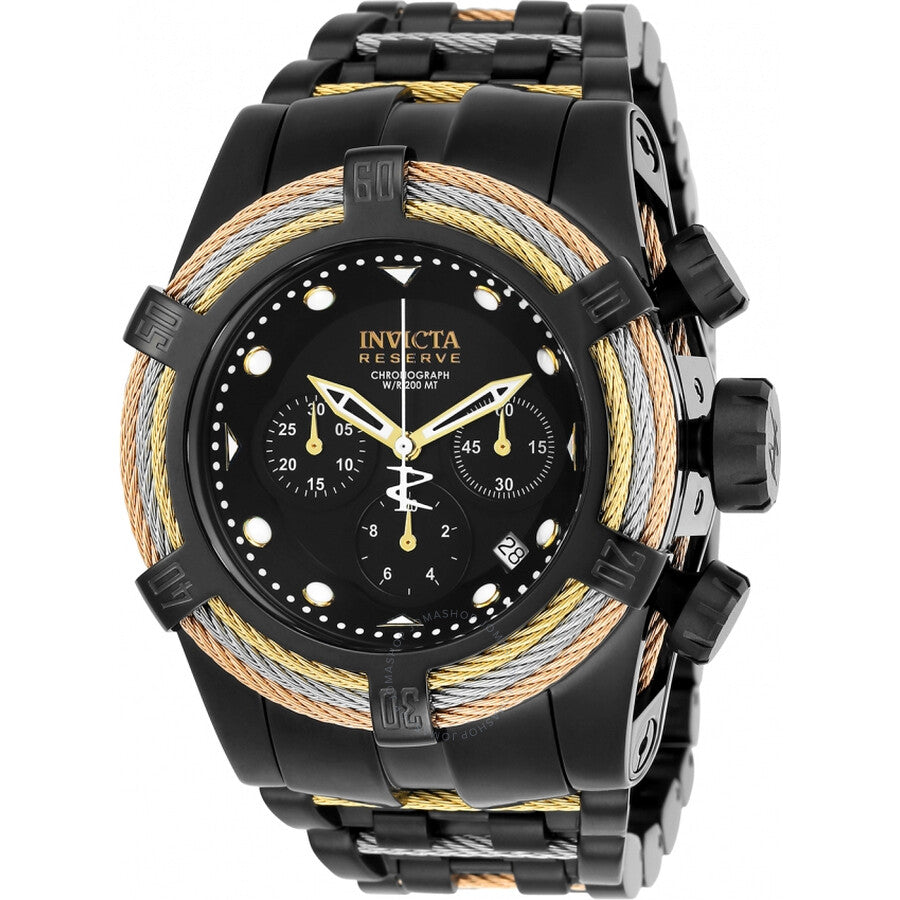 Invicta Bolt Chronograph Black Dial Men's Watch 23050 - Dawson Watches