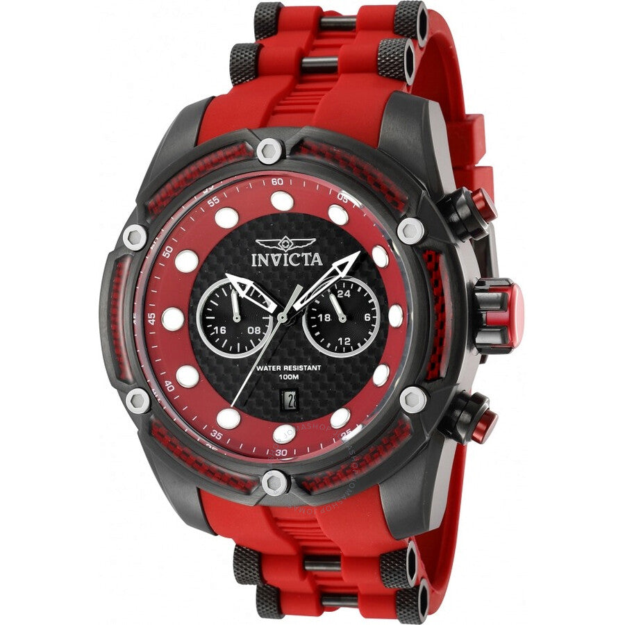 Invicta Bolt GMT Quartz Black Dial Men's Watch 42296 - Dawson Watches