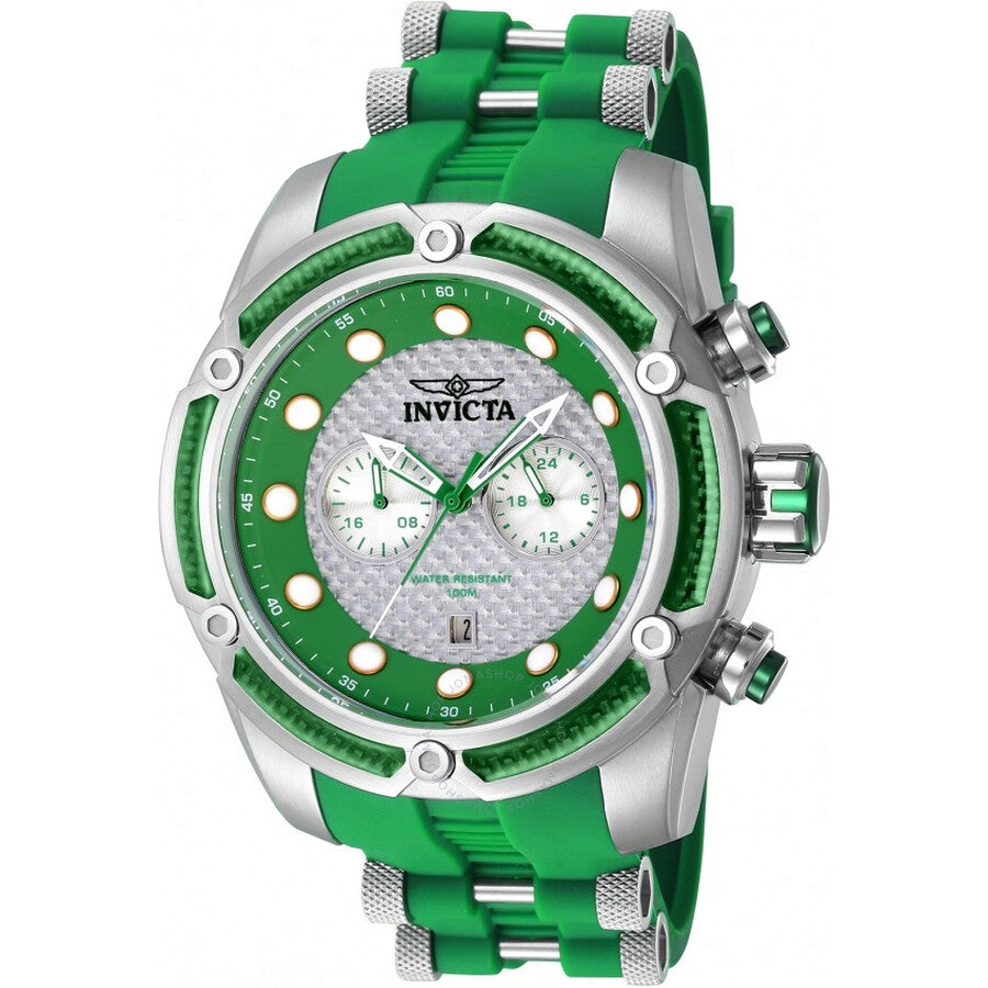 Invicta Bolt GMT Quartz Silver Dial Men's Watch 42288 - Dawson Watches