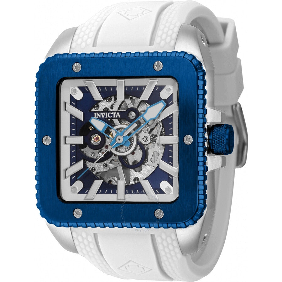 Invicta Cuadro Hand Wind Blue Dial Men's Watch 44007 - Dawson Watches