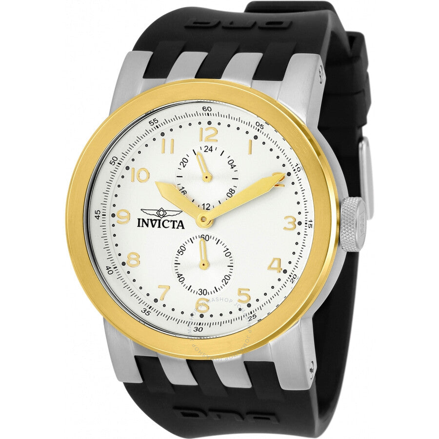 Invicta DNA Quartz Antique Silver Dial Men's Watch 31783 - Dawson Watches