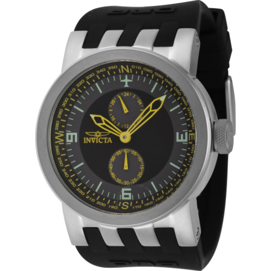 Invicta DNA Quartz Black Dial Men's Watch 44225 - Dawson Watches