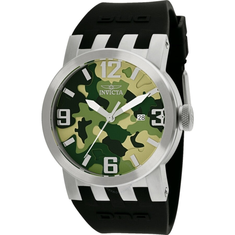 Invicta DNA Quartz Date Green Dial Men's Watch 10453 - Dawson Watches