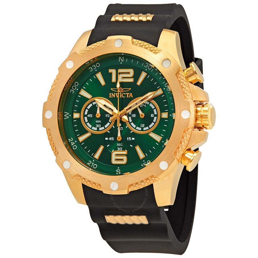 Invicta I-Force Multi-Function Green Dial Men's Watch 19661 - Dawson Watches