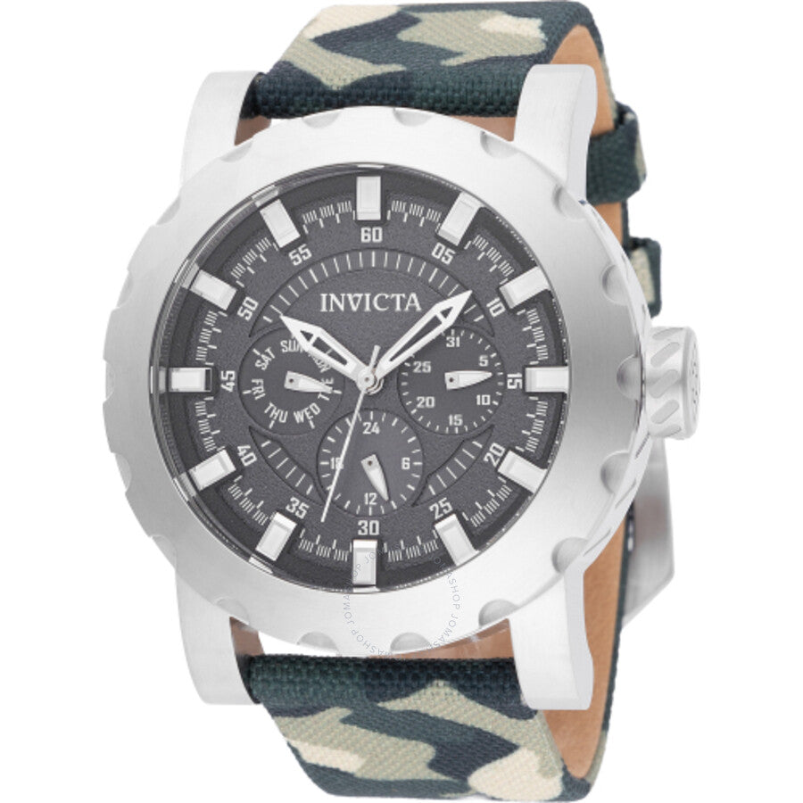 Invicta I-Force Quartz Date Day Black Dial Men's Watch 47581 - Dawson Watches